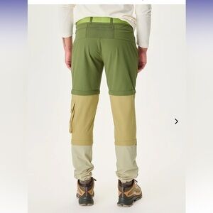 Outdoor voices men’s zip off pants xs